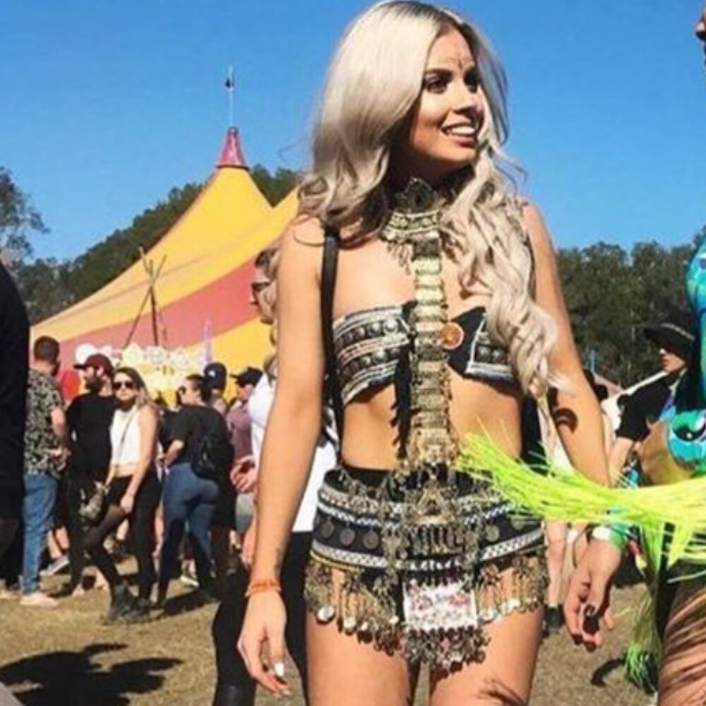Aumi Body Chain for Burning Man / festivals